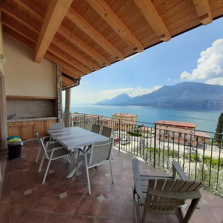 Bmp Apartment Deluxe 1 Jacuzzi Riscaldata Privata Vista Lago Di Garda Brenzone sul Garda Eksteriør billede