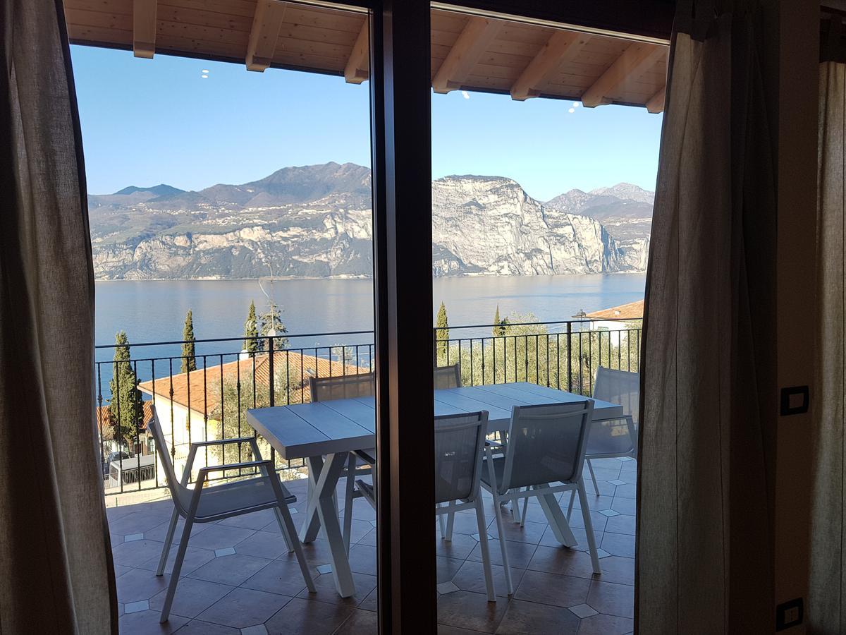 Bmp Apartment Deluxe 1 Jacuzzi Riscaldata Privata Vista Lago Di Garda Brenzone sul Garda Eksteriør billede